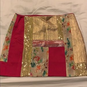 Diane Vin Furstenberg mini skirt